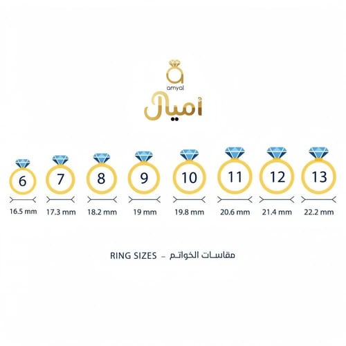 خاتم فاخر من الفضة الإسترلينية الخالصة مرصع بحجر ا...