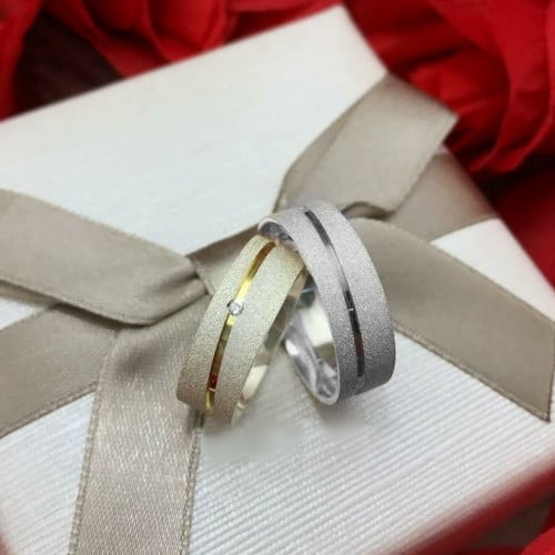 دبل راقية من الفضة الإيطالية الخالصة عيار 925 مطلي...