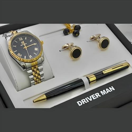 أطقم ساعات رجالية راقية بتصميم كلاسيكي أنيق ومميز