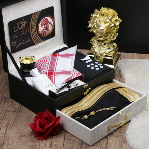بوكس إهداء رجالي فخم بتصميم خاص