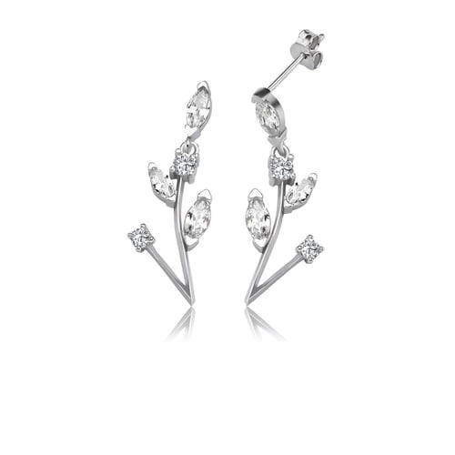 طقم فضة ناعم يدمج بين فخامة التصميم وجمال الطبيعة...