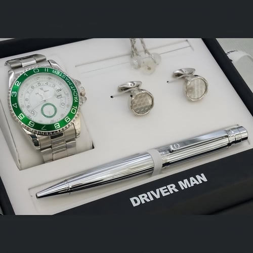 أطقم ساعات رجالية راقية مع إكسسوارات مميزة تعكس ال...