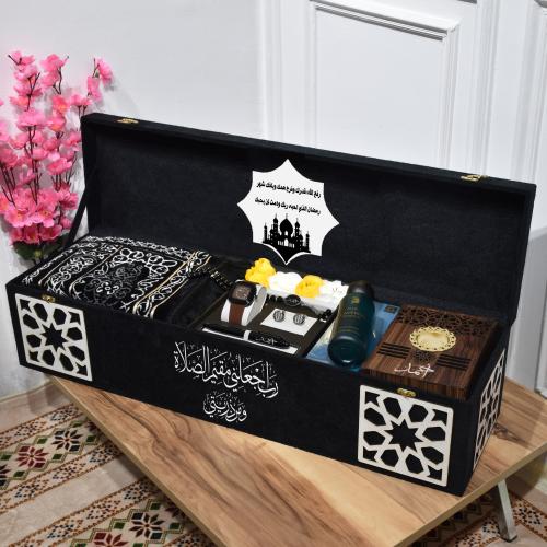 بوكس إهداء رجالي فاخر بتفاصيل تجمع بين الفخامة و ر...