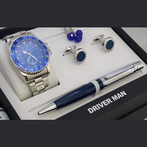 أطقم ساعات رجالية راقية مع إكسسوارات مميزة تعكس ال...