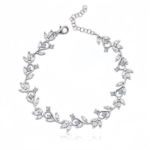 طقم فضة فاخر بتفاصيل متقنة لجمال إستثنائي وأناقة د...