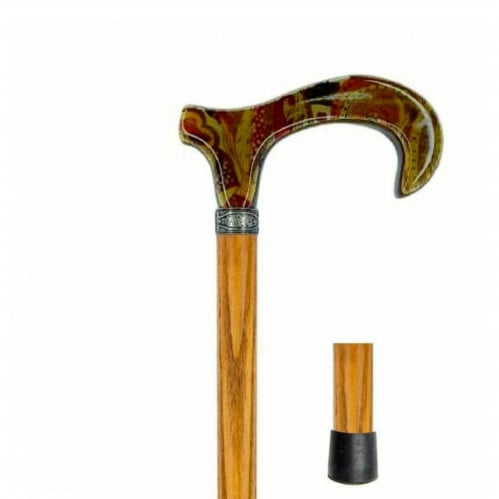 عصا مريحة لليد بمقبض إكريليك مميز صناعة إسبانية خا...