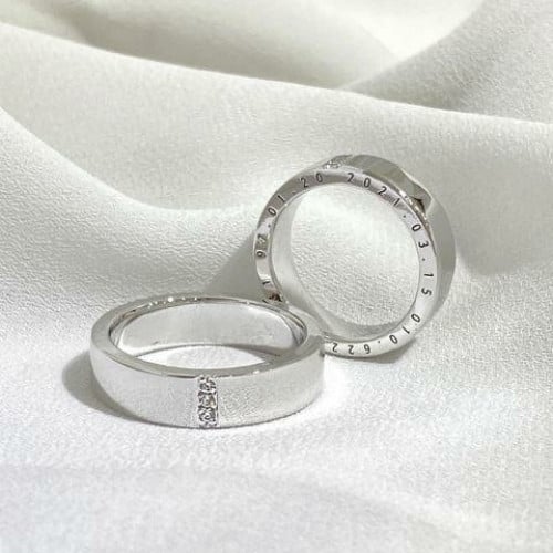 دبل بصياغة راقية من الفضة الإيطالية الخالصة عيار 9...