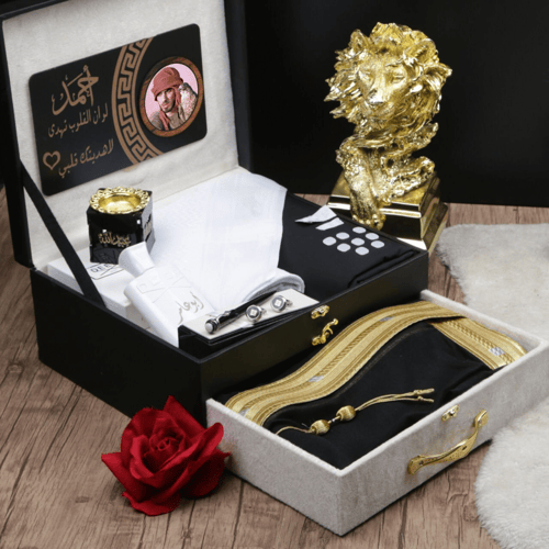 بوكس إهداء رجالي فخم بتصميم خاص