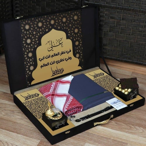 بوكس رجالي فاخر بتفاصيل ذهبية راقية