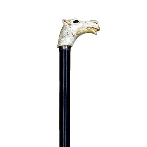 عصا راقية بمقبض ريزن مميز شكل الجمل - صناعة إسباني...