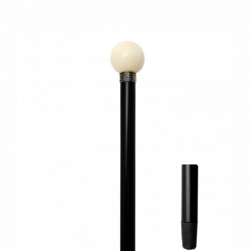 عصا زينة صناعة إسبانية راقية من خشب الزان وبمقبض إ...