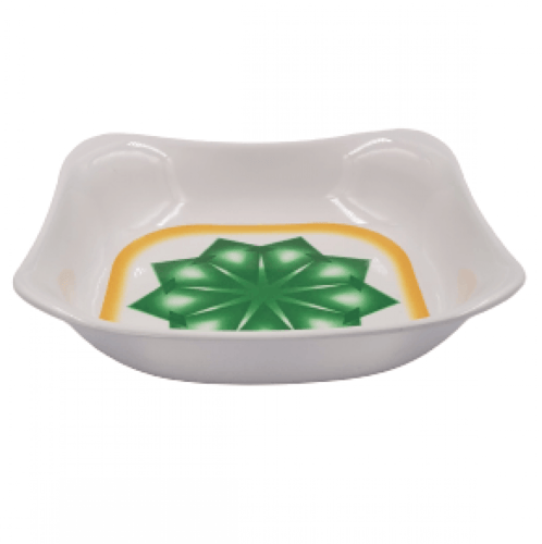 صحن ميلامين مربع عميق