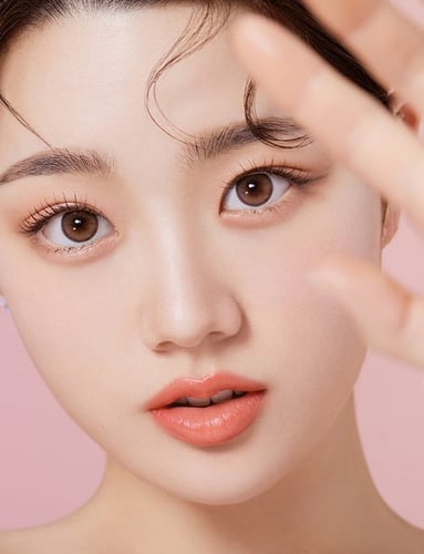 عدسات LOLOA لون العدسه : بني محدد