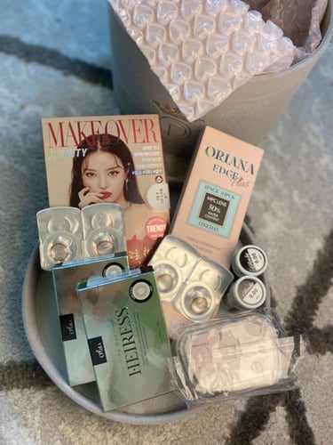 بوكس عدسات مجموعة 6 الون