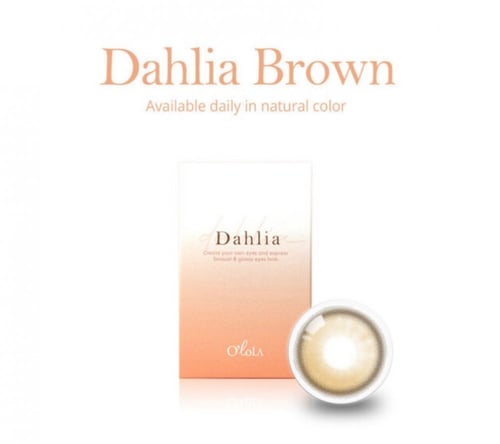 عدسات LOLOA لون العدسة : داليا براون