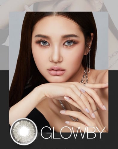 عدسات LOLOA لون العدسه : رمادي متوهج