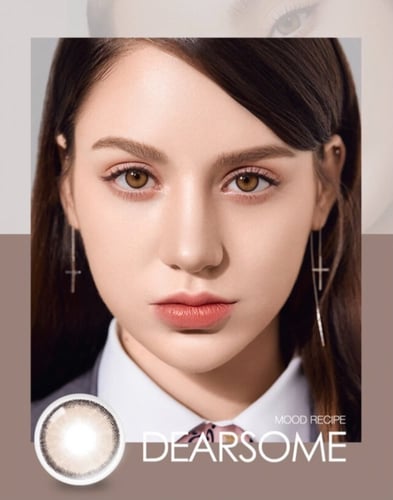 عدسات LOLOA لون العدسه : بني محدد