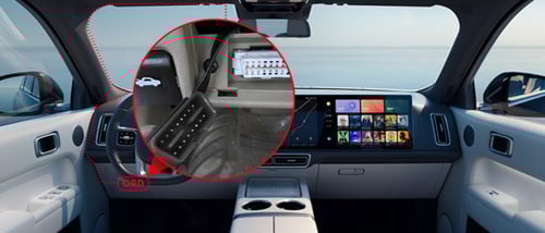 كيبل داش كام للسيارة OBD USB-C من شركة شاومي