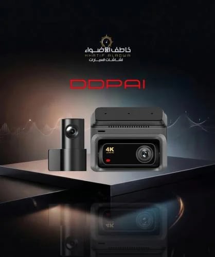 DDPAI Z60 4K front and rear dash camera