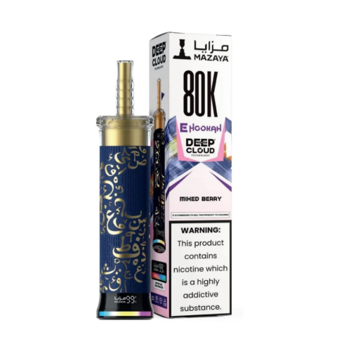 Mazaya Deep Cloud 80K Puffs mixed berry
