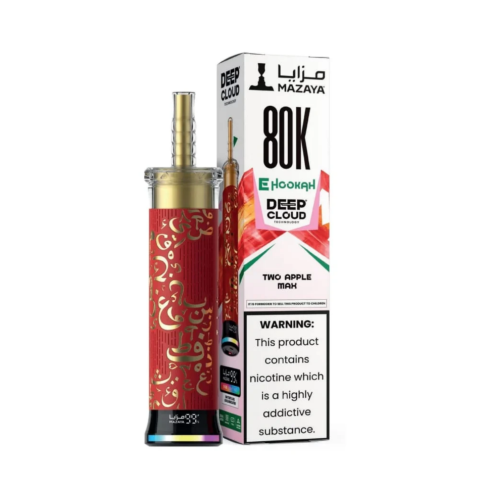 Mazaya Deep Cloud 80K Puffs two apple max