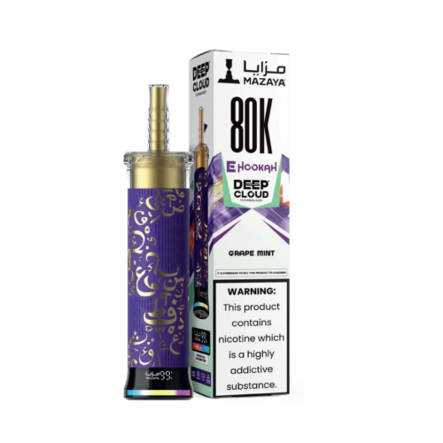 Mazaya Deep Cloud 80K Puffs grape mint