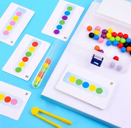 لعبة مطابقة حبات الخرز لزيادة التركيز