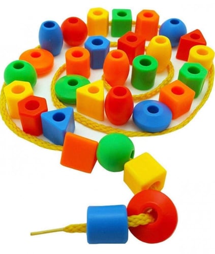 خرز لضم ومطابقة وتكوين اشكال متعدده | العاب تنمية...