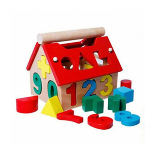 مجموعة ألعاب خشبية تعليمية مجسمة للأطفال 13.5x11.5...