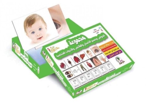 مجموعة الحواس وجسم الانسان والادوات الشخصية