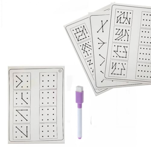 المهارات البصرية المستوى الخامس اكتب امسح