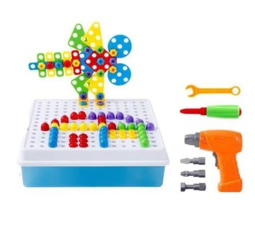 لعبة صامولة مثقاب كهربائي من مجموعة كرييتيف ديسكاف...