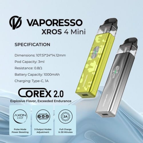 جهاز اكس روز 4 ميني من شركة فابريسو - VAPORESSO XR...
