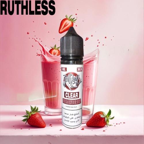نكهة كلير فراولة من شركة روثلس 60مل RUTHLESS CLEAR...