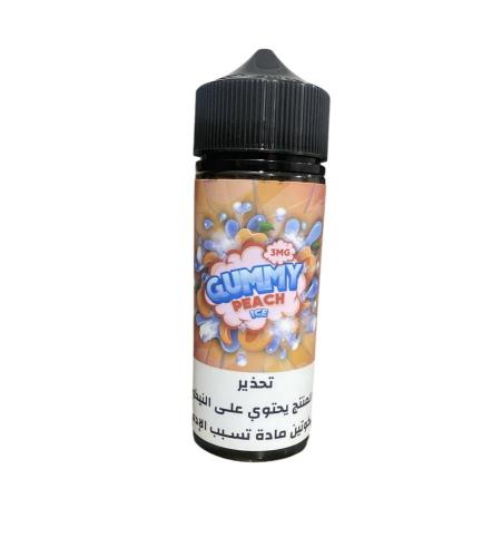 نكهه جمي خوخ ايس 120 ملي _ Gummy peach ice