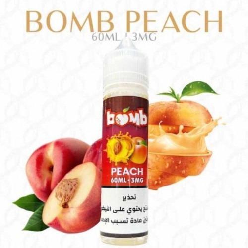 نكهة فيب بومب خوخ BOMB PEACH LIQUID 60ml/3mg