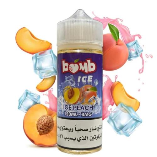 نكهة بومب خوخ آيس - فيب - BOMB PEACH Ice Vape 120m...