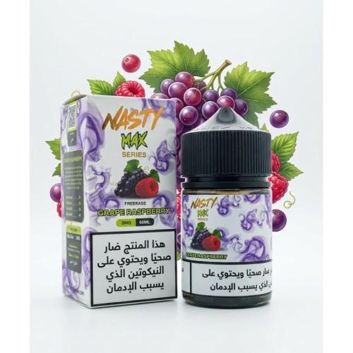ناستي ماكس عنب توت - Nasty Max Grape Raspberry 60M...