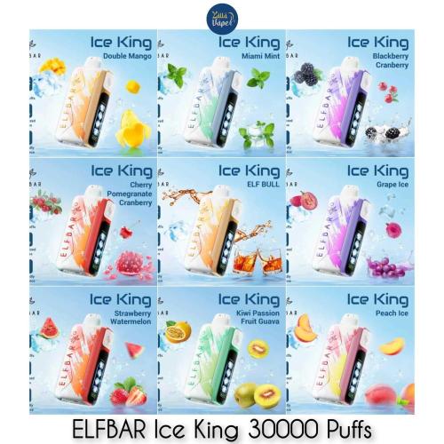 سحبة الف بار ايس كينق 30000 - Elfbar Ice King 30k...
