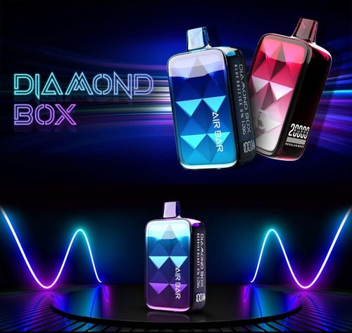سحبة اير بار دايمون بوكس 20000 سحبة AIR BAR DIAMON...