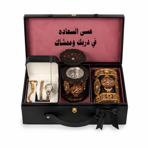 بكس هدايا نسائي فاخر بالاسم