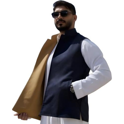 سديري دبل فيس لون كحلي