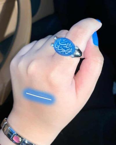 خاتم باربعة فصوص خواتم نسائي ملكي فضة خالص مع حجر...