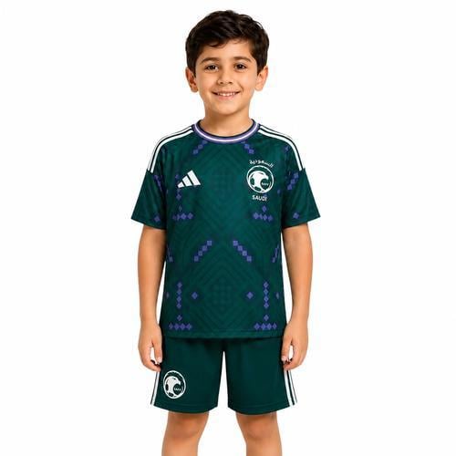 طقم المنتخب السعودي 2026 للأطفال - خامة ممتازة مع...