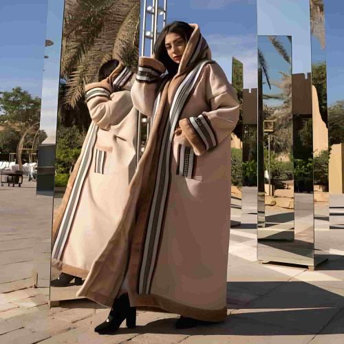 فروة بنقش سدو تراثي فاخر