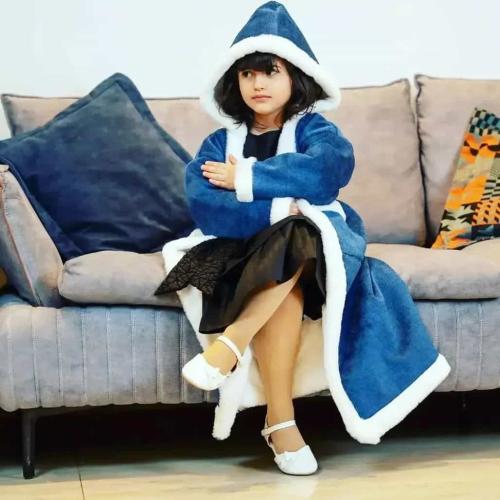 فروة شتوية للاطفال بالاسم