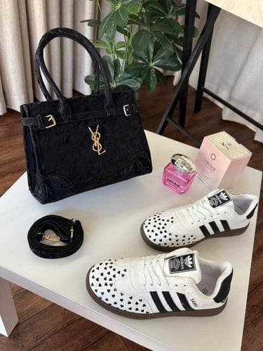 طقم شنطة وشوز بنات للعيد فخم