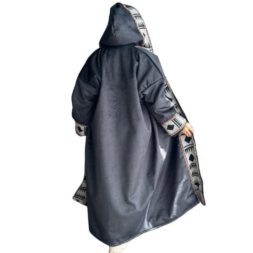 فروة نسائية مخملية شتوية