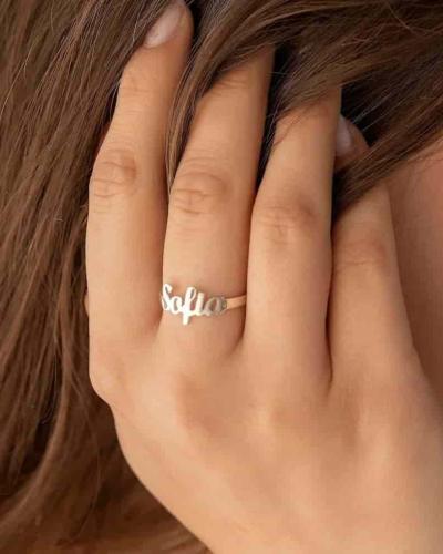 خاتم حروف انجليزي