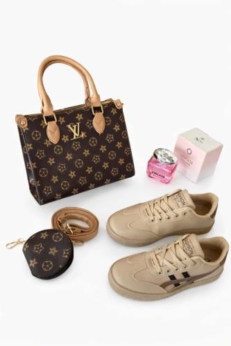 طقم شنطة وشوز بنات للعيد فخم